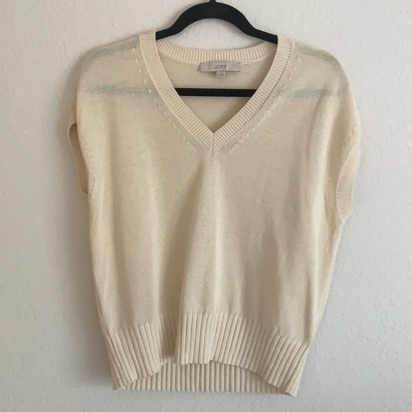LOFT Short Sleeve Sweater - Picture 1 of 1